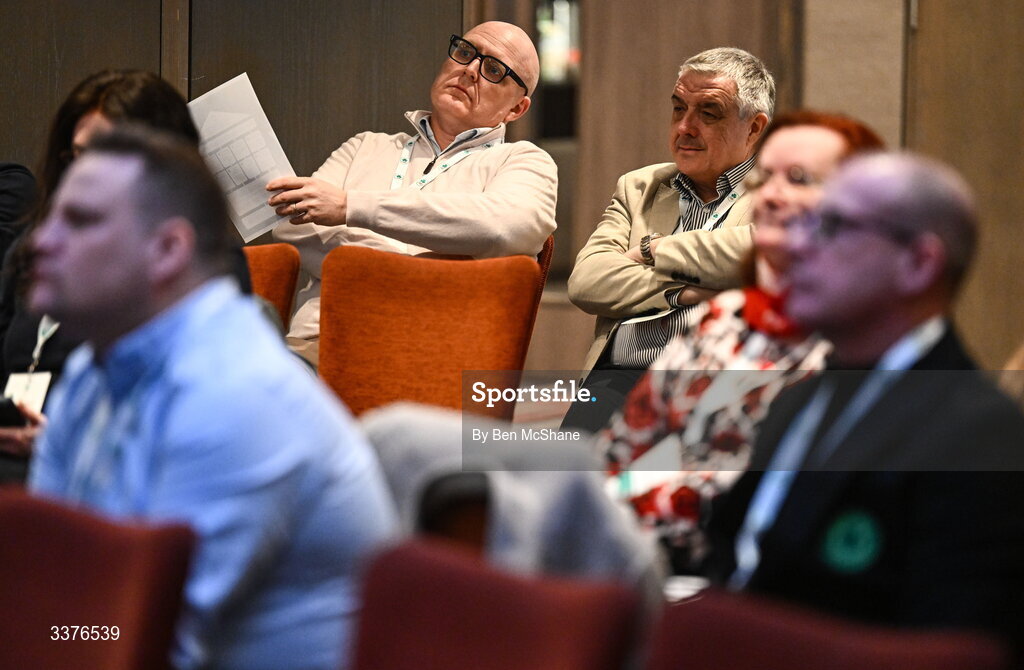 4 March 2026; Attendees during an Olympic Federation of Ireland members event at the Clayton Hotel, Cardiff Lane in Dublin. Photo by Ben McShane/Sportsfile