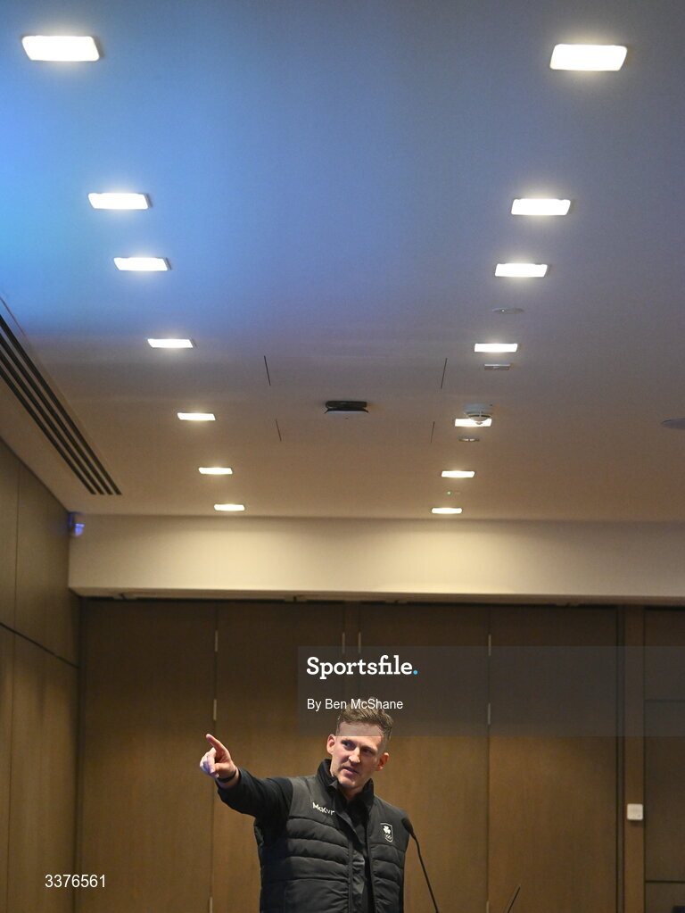 4 March 2026; OFI Chef de Mission LA28 Gavin Noble during an Olympic Federation of Ireland members event at the Clayton Hotel, Cardiff Lane in Dublin. Photo by Ben McShane/Sportsfile