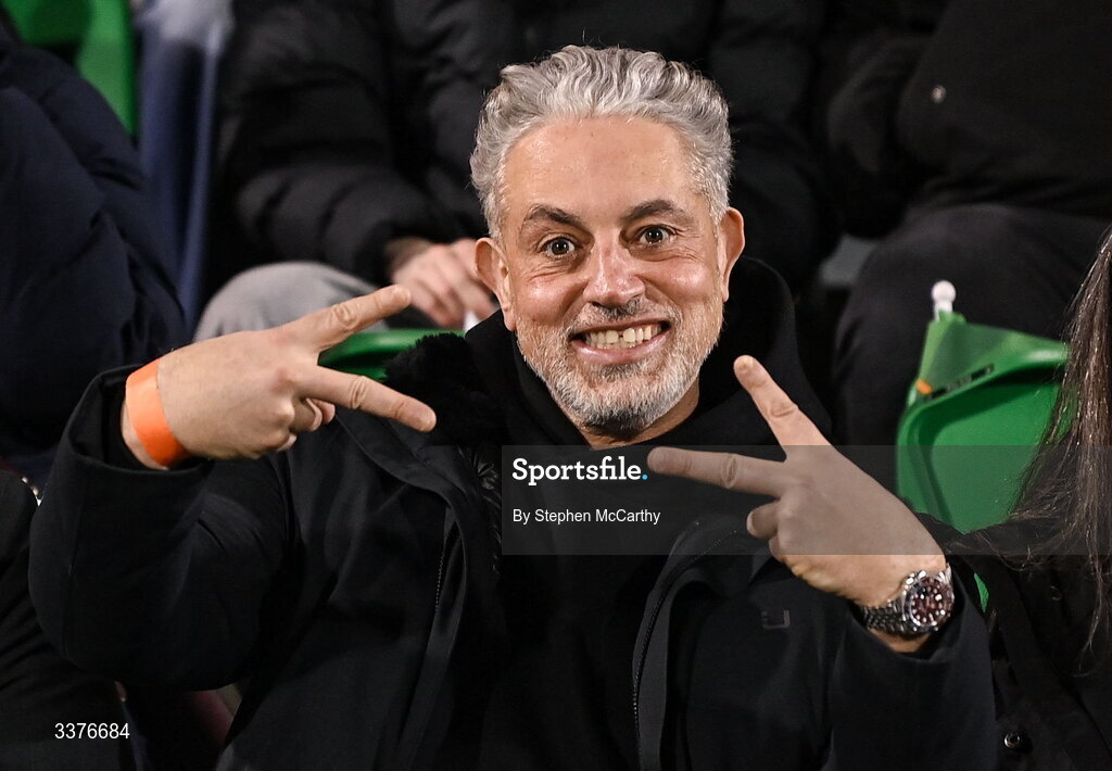 3 March 2026; Baz Ashmawy before the 2027 FIFA Women’s World Cup Qualifier match between Republic of Ireland and France at Tallaght Stadium in Dublin. Photo by Stephen McCarthy/Sportsfile