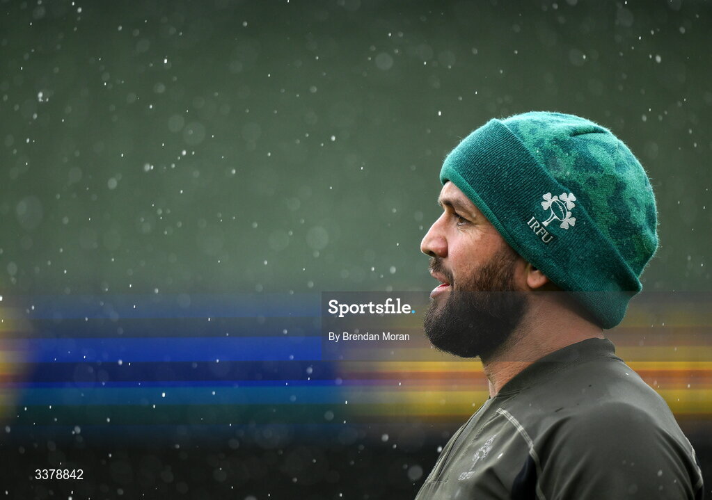 5 March 2026; Jamison Gibson-Park during an Ireland Rugby squad captain's run at the Aviva Stadium in Dublin. Photo by Brendan Moran/Sportsfile