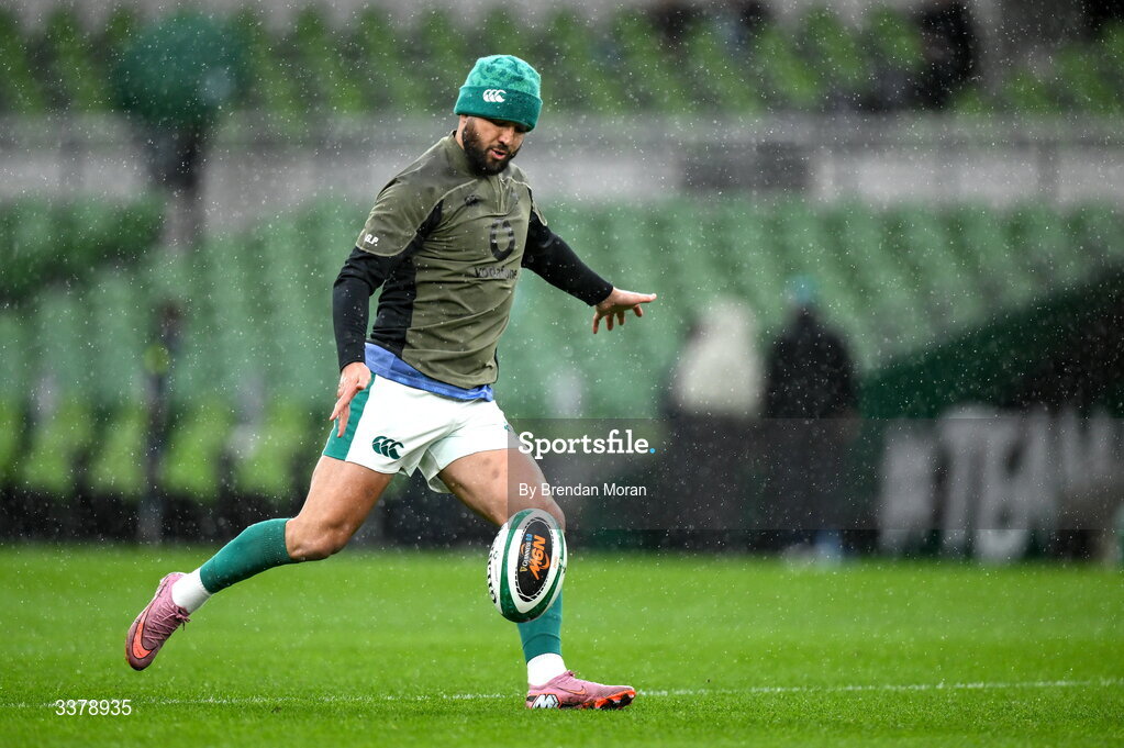 5 March 2026; Jamison Gibson-Park during an Ireland Rugby squad captain's run at the Aviva Stadium in Dublin. Photo by Brendan Moran/Sportsfile