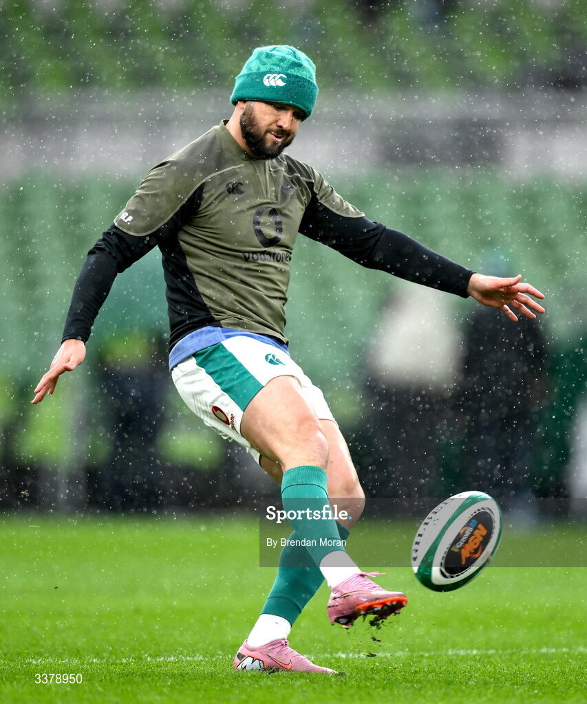 5 March 2026; Jamison Gibson-Park during an Ireland Rugby squad captain's run at the Aviva Stadium in Dublin. Photo by Brendan Moran/Sportsfile