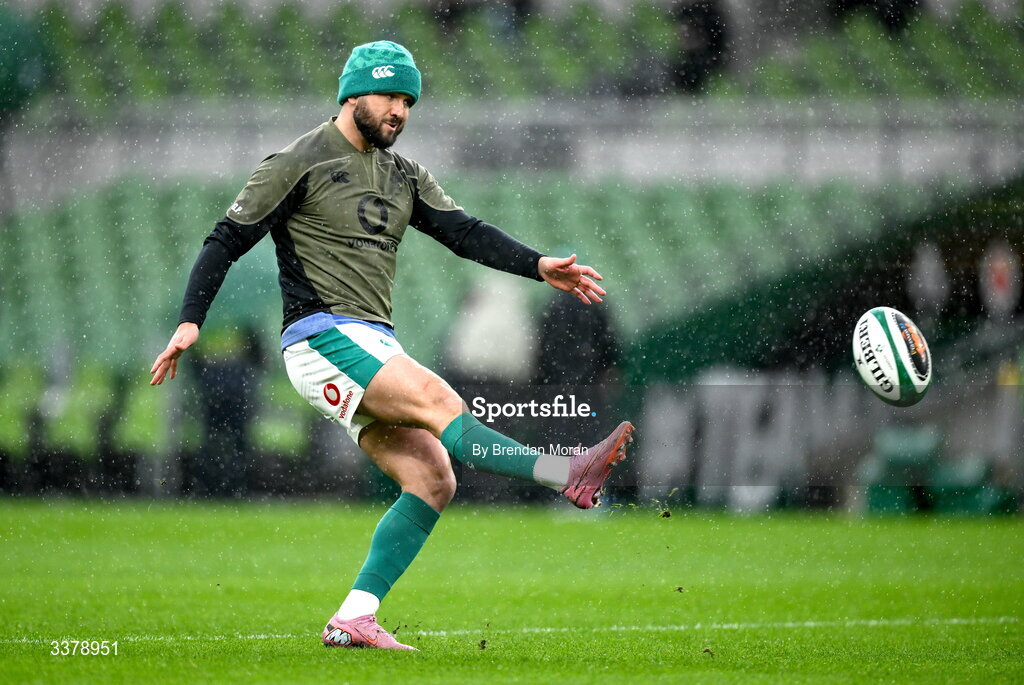 5 March 2026; Jamison Gibson-Park during an Ireland Rugby squad captain's run at the Aviva Stadium in Dublin. Photo by Brendan Moran/Sportsfile