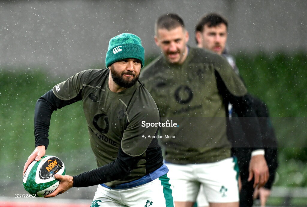 5 March 2026; Jamison Gibson-Park during an Ireland Rugby squad captain's run at the Aviva Stadium in Dublin. Photo by Brendan Moran/Sportsfile
