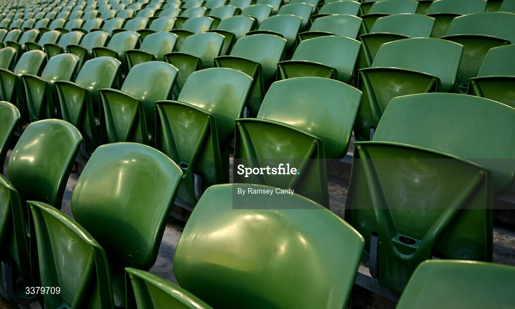 6 March 2026; A general view before the Guinness 6 Nations Rugby Championship match between Ireland and Wales at the Aviva Stadium in Dublin. Photo by Ramsey Cardy/Sportsfile