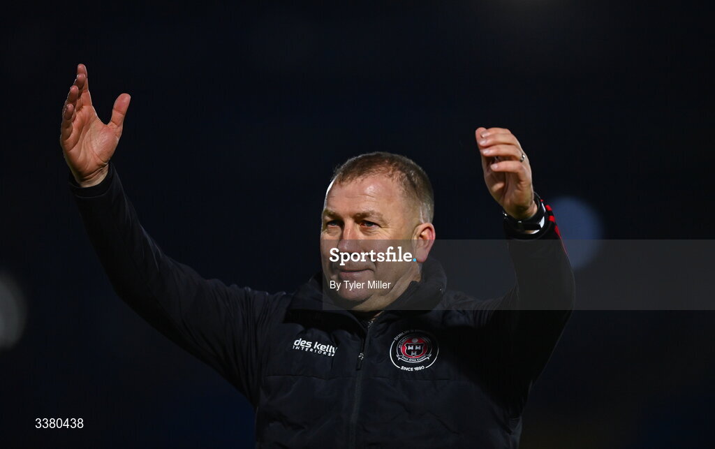 6 March 2026; Bohemians manager Alan Reynolds after the SSE Airtricity Men's Premier Division match between Waterford and Bohemians at the RSC in Waterford. Photo by Tyler Miller/Sportsfile