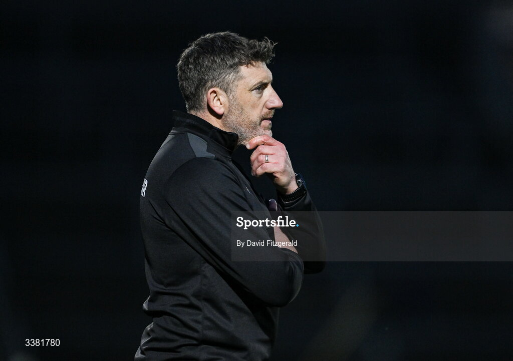 7 March 2026; Kilkenny manager Derek Lyng during the Allianz Hurling League Division 1A match between Galway and Kilkenny at Pearse Stadium in Galway. Photo by David Fitzgerald/Sportsfile