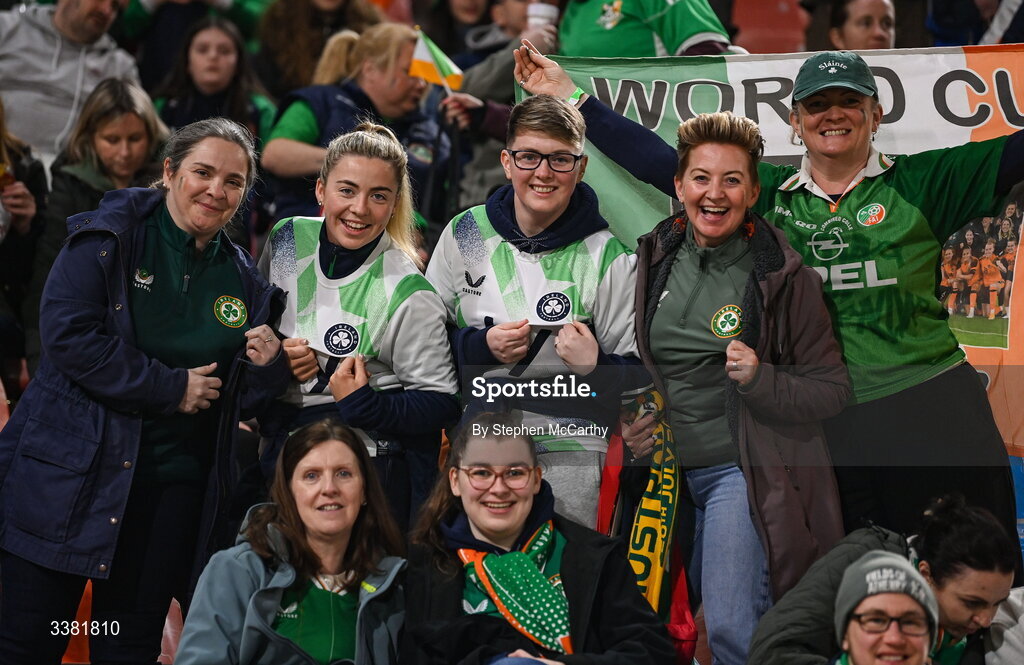7 March 2026; / during the 2027 FIFA Women’s World Cup Qualifier match between the Netherlands and Republic of Ireland at Stadion Galgenwaard in Utrecht, Netherlands. Photo by Stephen McCarthy/Sportsfile