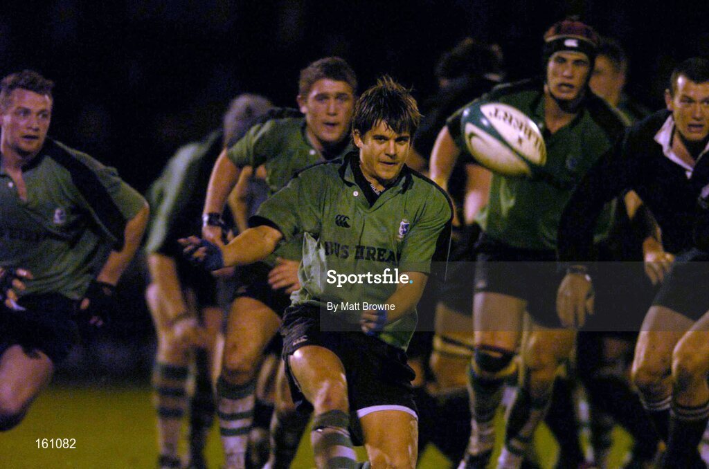 17 November 2004; Peter Beirne, Connacht U21, in action against New Zealand U21. U21 Representative Match, Connacht U21 v New Zealand U21, Dubarry Park, Athlone. Picture credit; Matt Browne / SPORTSFILE