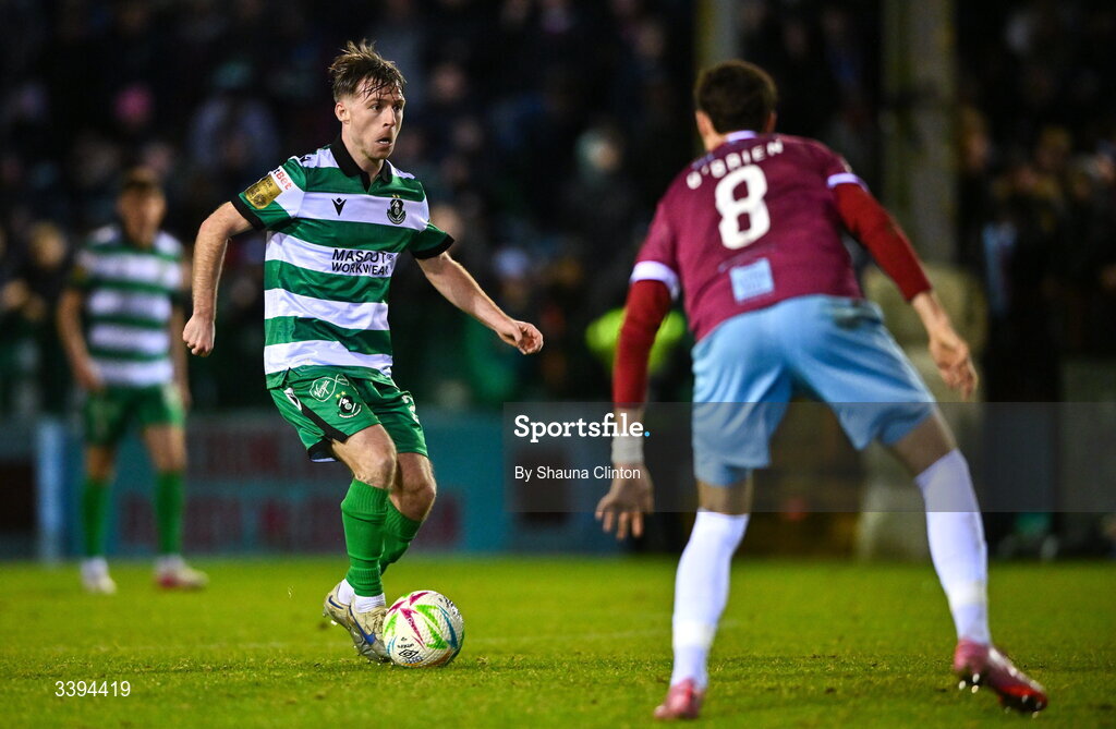 16 March 2026; / during the SSE Airtricity Men's Premier Division match between Drogheda United and Shamrock Rovers at Sullivan & Lambe Park in Drogheda, Louth. Photo by Shauna Clinton/Sportsfile