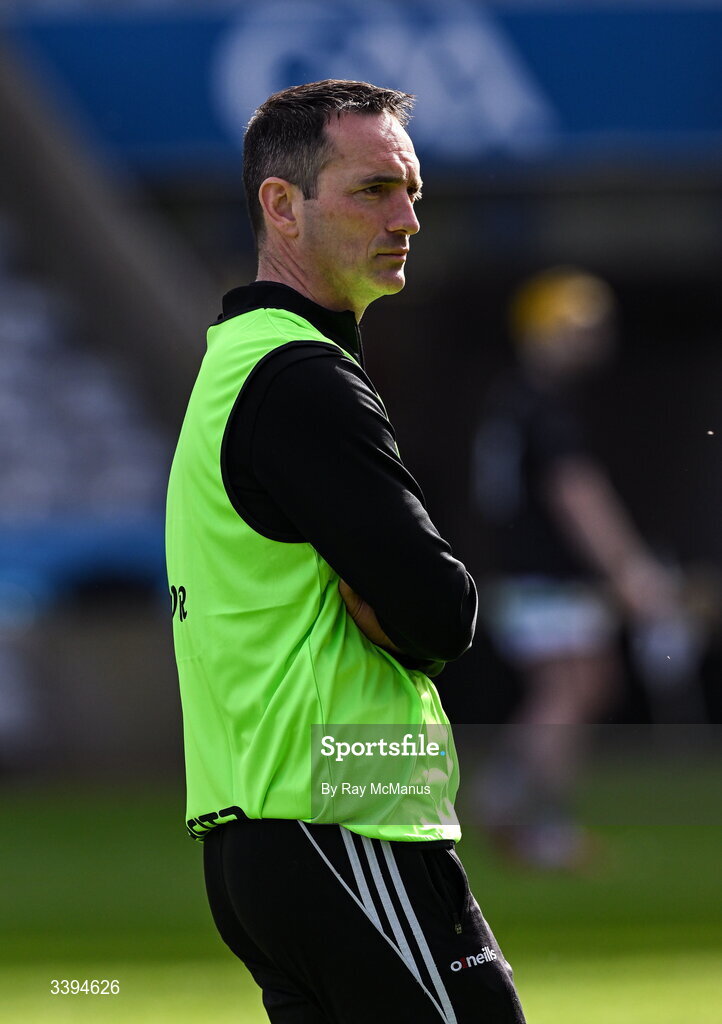 17 March 2026; St Kieran's College manager Brian Dowling before the Masita GAA Post Primary Schools Croke Cup final match between Presentation College Athenry, Galway, and St Kieran's College, Kilkenny, at Croke Park in Dublin. Photo by Ray McManus/Sportsfile