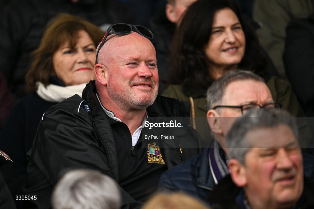 18 March 2026; Former Presentation Brothers College, Cork, Munster and Ireland player Frankie Sheahan before  the Pinergy Munster Schools Boys Senior Cup final match between Presentation Brothers College, Cork and St. Munchin’s College, Limerick at Virgin Media Park in Cork. Photo by Paul Phelan/Sportsfile