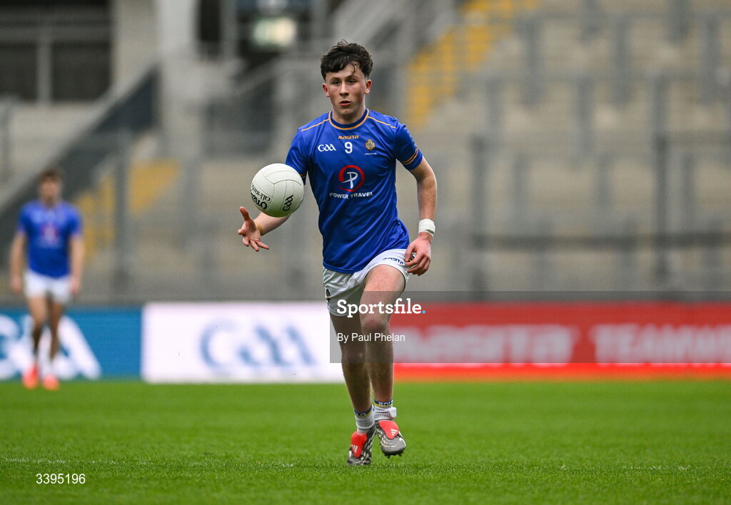 17 March 2026; Cian McKenna of Tralee CBS during the Masita GAA Post Primary Schools Hogan Cup final match between Coláiste Mhuire Mullingar, Westmeath, and Tralee CBS, Kerry, at Croke Park in Dublin. Photo by Paul Phelan/Sportsfile