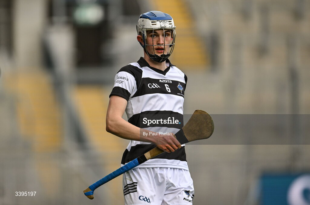 17 March 2026; Louis Raggett of St Kieran's College during the Masita GAA Post Primary Schools Croke Cup final match between Presentation College Athenry, Galway, and St Kieran's College, Kilkenny, at Croke Park in Dublin. Photo by Paul Phelan/Sportsfile