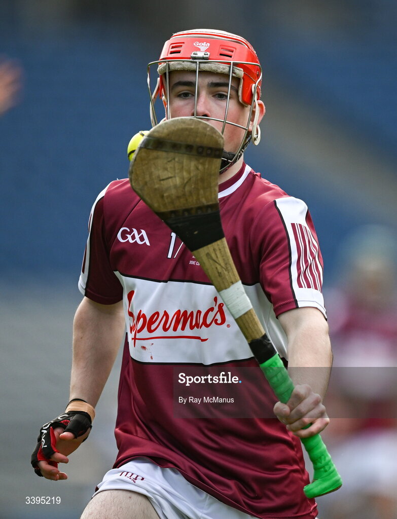 17 March 2026; Matthew Cloonan of Athenry during the Masita GAA Post Primary Schools Croke Cup final match between Presentation College Athenry, Galway, and St Kieran's College, Kilkenny, at Croke Park in Dublin. Photo by Ray McManus/Sportsfile