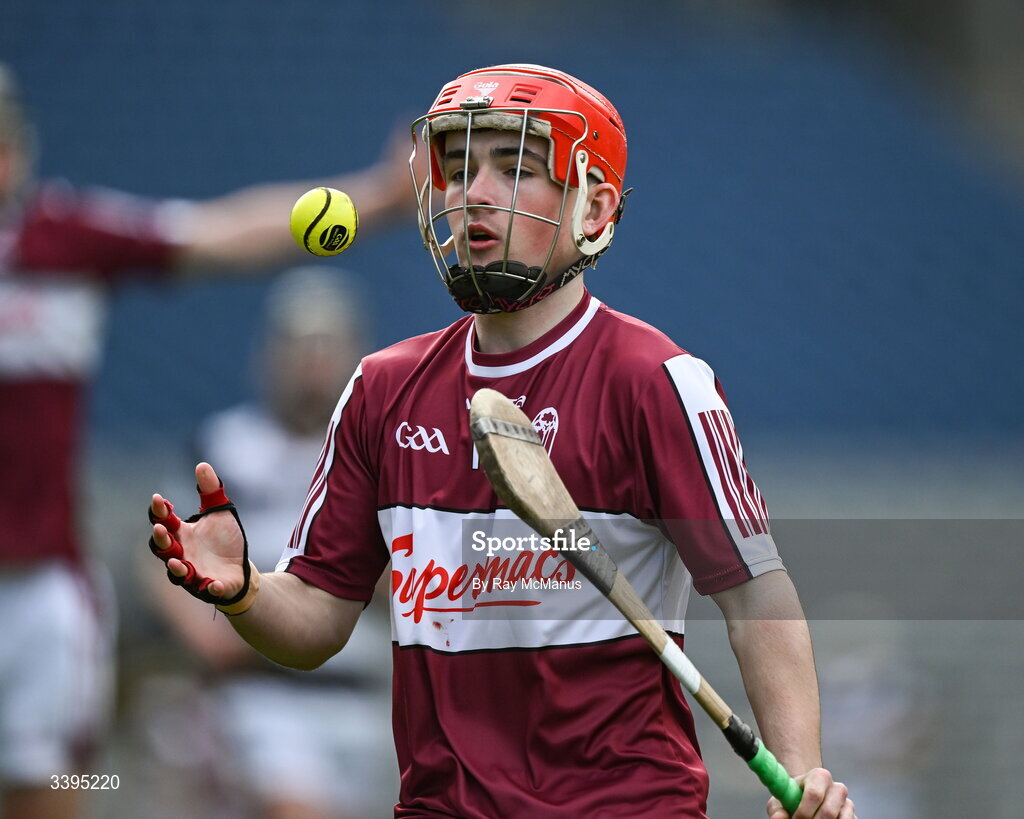 17 March 2026; Matthew Cloonan of Athenry during the Masita GAA Post Primary Schools Croke Cup final match between Presentation College Athenry, Galway, and St Kieran's College, Kilkenny, at Croke Park in Dublin. Photo by Ray McManus/Sportsfile