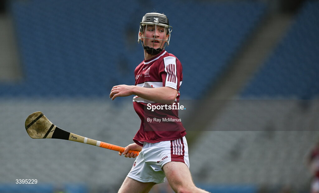 17 March 2026; Anthony Poniard of Athenry during the Masita GAA Post Primary Schools Croke Cup final match between Presentation College Athenry, Galway, and St Kieran's College, Kilkenny, at Croke Park in Dublin. Photo by Ray McManus/Sportsfile