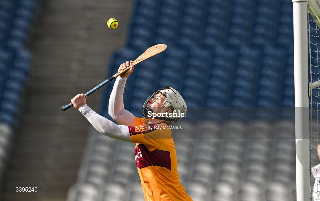 17 March 2026; Athenry goalkeeper Cathal Mannion during the Masita GAA Post Primary Schools Croke Cup final match between Presentation College Athenry, Galway, and St Kieran's College, Kilkenny, at Croke Park in Dublin. Photo by Ray McManus/Sportsfile
