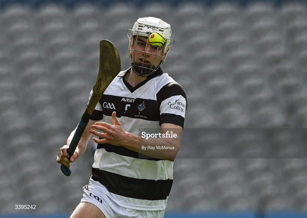 17 March 2026; Diarmuid Behan of St Kieran's College during the Masita GAA Post Primary Schools Croke Cup final match between Presentation College Athenry, Galway, and St Kieran's College, Kilkenny, at Croke Park in Dublin. Photo by Ray McManus/Sportsfile