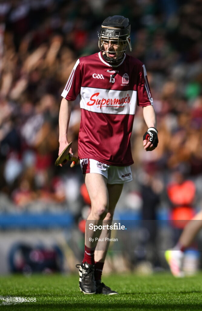 17 March 2026; Niall Kelly of Athenry during the Masita GAA Post Primary Schools Croke Cup final match between Presentation College Athenry, Galway, and St Kieran's College, Kilkenny, at Croke Park in Dublin. Photo by Paul Phelan/Sportsfile