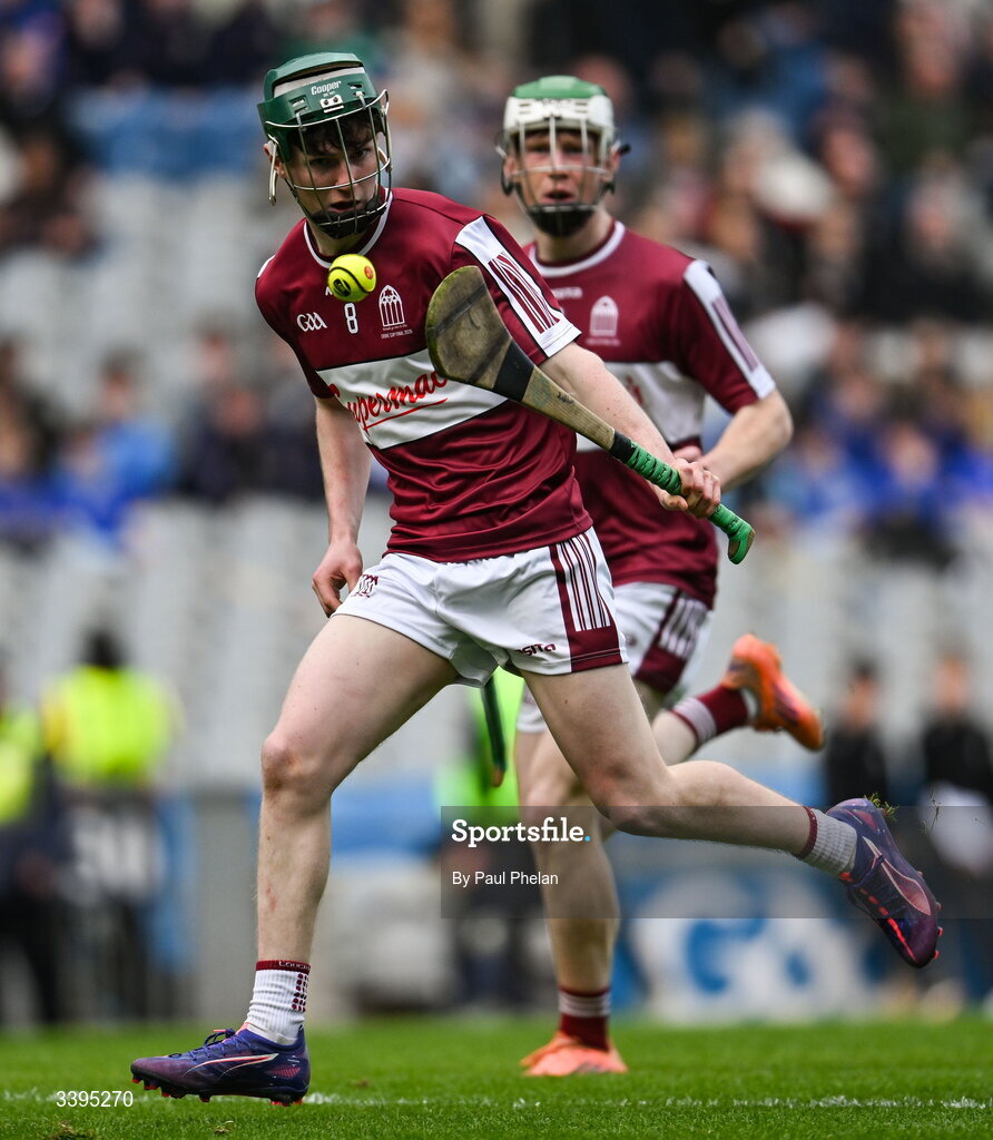 17 March 2026; Aodhán McDonagh of Athenry during the Masita GAA Post Primary Schools Croke Cup final match between Presentation College Athenry, Galway, and St Kieran's College, Kilkenny, at Croke Park in Dublin. Photo by Paul Phelan/Sportsfile