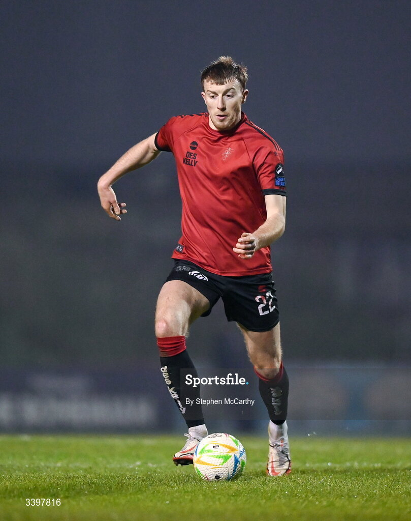20 March 2026; Sam Todd of Bohemians during the SSE Airtricity Men's Premier Division match between Bohemians and Dundalk at Dalymount Park in Dublin. Photo by Stephen McCarthy/Sportsfile