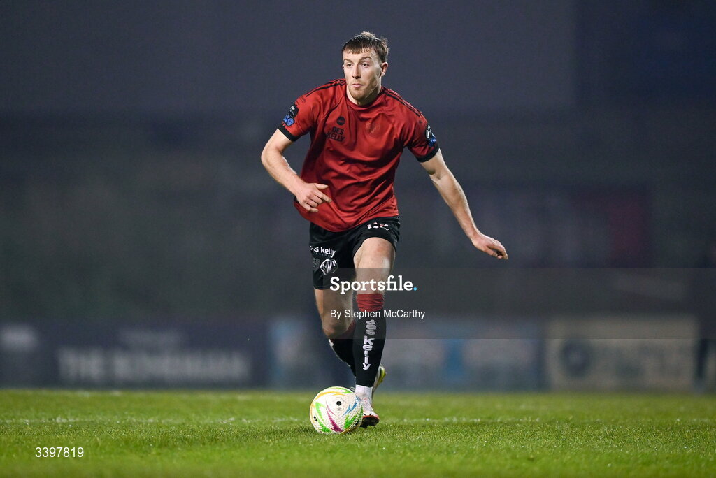 20 March 2026; Sam Todd of Bohemians during the SSE Airtricity Men's Premier Division match between Bohemians and Dundalk at Dalymount Park in Dublin. Photo by Stephen McCarthy/Sportsfile