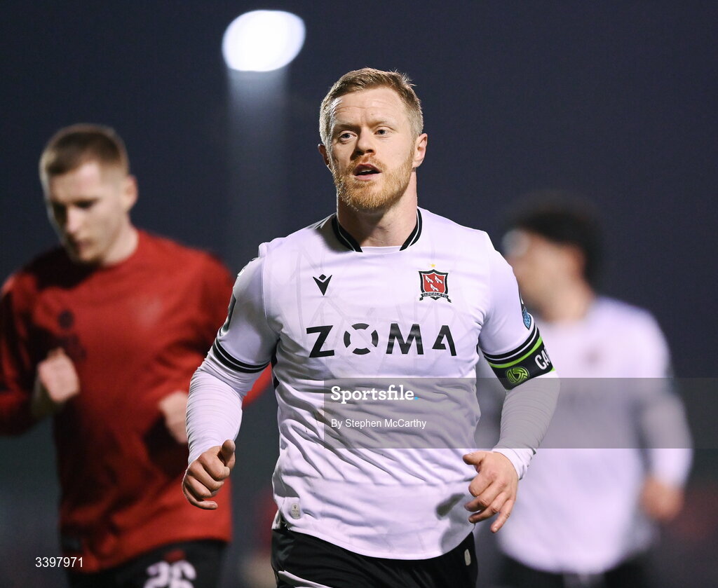 20 March 2026; Daryl Horgan of Dundalk during the SSE Airtricity Men's Premier Division match between Bohemians and Dundalk at Dalymount Park in Dublin. Photo by Stephen McCarthy/Sportsfile