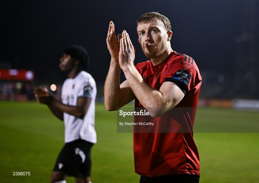 20 March 2026; Sam Todd of Bohemians before the SSE Airtricity Men's Premier Division match between Bohemians and Dundalk at Dalymount Park in Dublin. Photo by Stephen McCarthy/Sportsfile