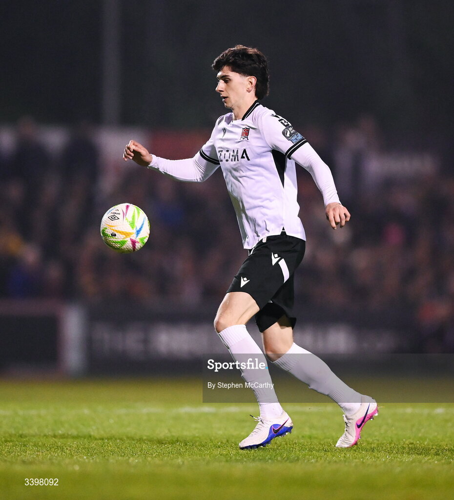 20 March 2026; Harry Groome of Dundalk during the SSE Airtricity Men's Premier Division match between Bohemians and Dundalk at Dalymount Park in Dublin. Photo by Stephen McCarthy/Sportsfile