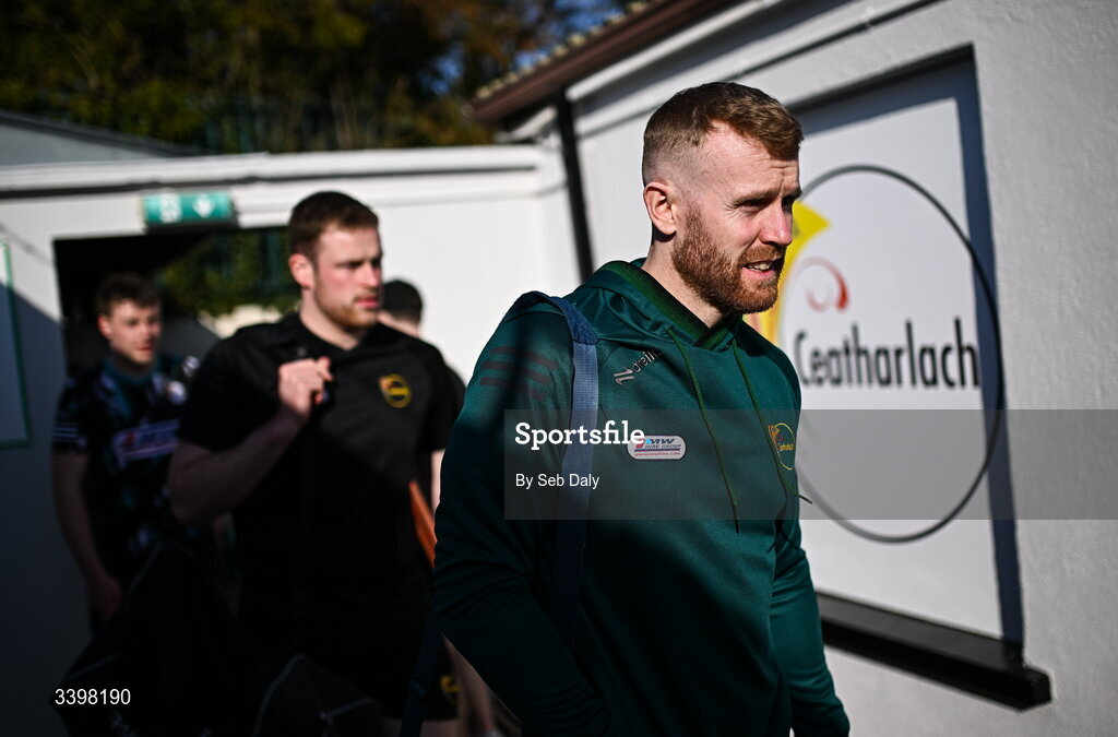 21 March 2026; Paul Doyle of Carlow before the Allianz Hurling League Division 1B match between Carlow and Dublin at Netwatch Cullen Park in Carlow. Photo by Seb Daly/Sportsfile