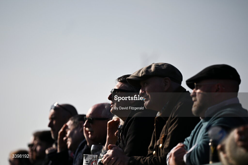 21 March 2026; Spectators during the Energia All-Ireland League Men's Division 2C match between Malahide RFC and Clonmel RFC at Malahide RFC on Estuary Road in Dublin. Photo by David Fitzgerald/Sportsfile