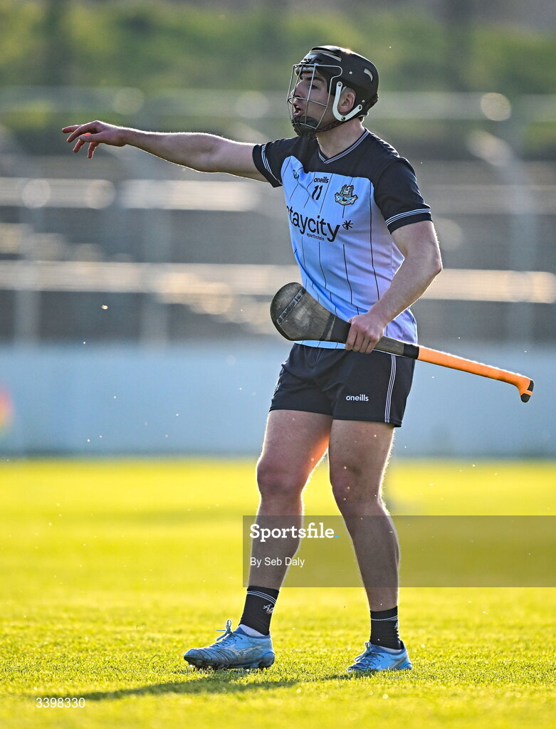 21 March 2026; Dónal Burke of Dublin during the Allianz Hurling League Division 1B match between Carlow and Dublin at Netwatch Cullen Park in Carlow. Photo by Seb Daly/Sportsfile