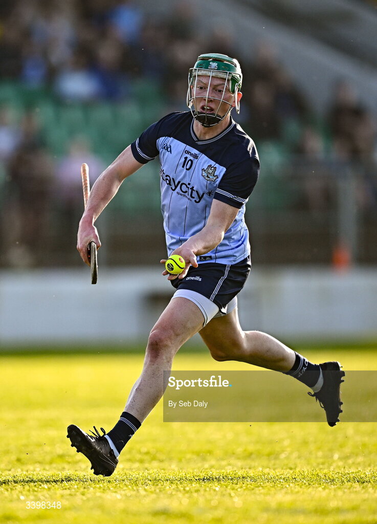 21 March 2026; Fergal Whitely of Dublin during the Allianz Hurling League Division 1B match between Carlow and Dublin at Netwatch Cullen Park in Carlow. Photo by Seb Daly/Sportsfile
