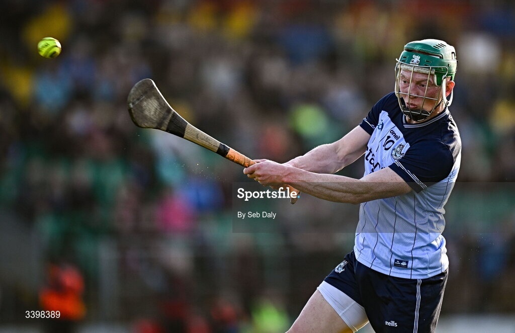 21 March 2026; Fergal Whitely of Dublin during the Allianz Hurling League Division 1B match between Carlow and Dublin at Netwatch Cullen Park in Carlow. Photo by Seb Daly/Sportsfile