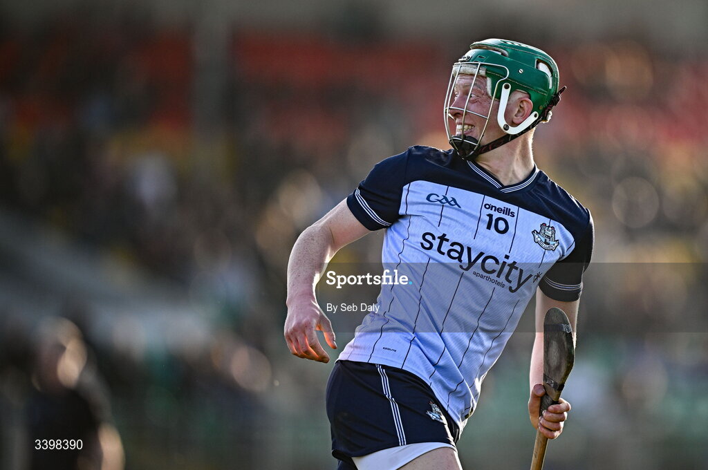 21 March 2026; Fergal Whitely of Dublin during the Allianz Hurling League Division 1B match between Carlow and Dublin at Netwatch Cullen Park in Carlow. Photo by Seb Daly/Sportsfile