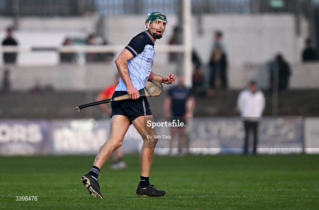 21 March 2026; Dublin captain Chris Crummey during the Allianz Hurling League Division 1B match between Carlow and Dublin at Netwatch Cullen Park in Carlow. Photo by Seb Daly/Sportsfile