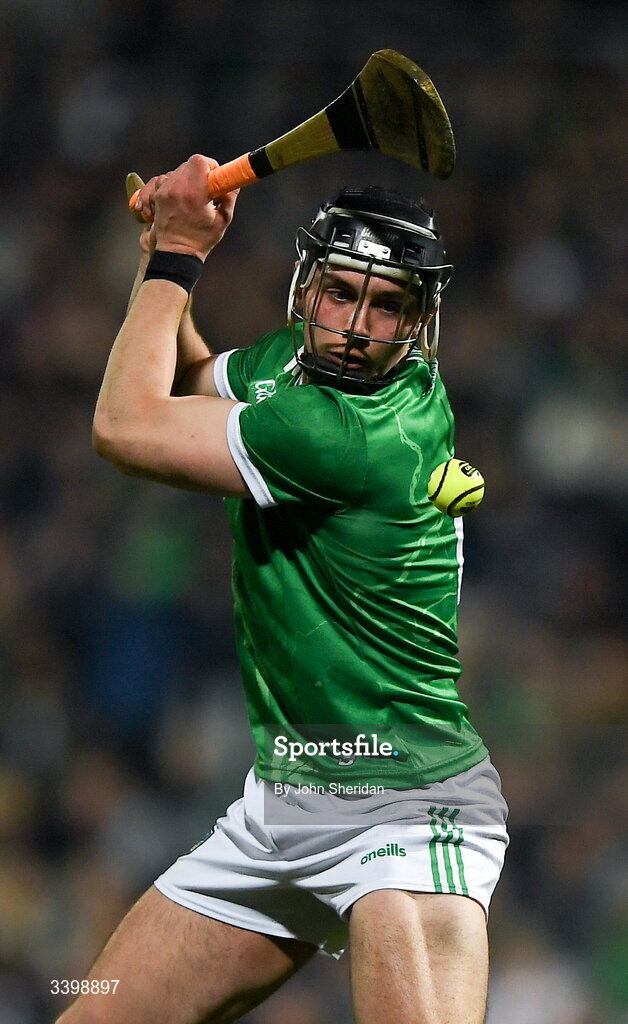 21 March 2026; Aidan O'Connor of Limerick during the Allianz Hurling League Division 1A match between Limerick and Galway at TUS Gaelic Grounds in Limerick. Photo by John Sheridan/Sportsfile