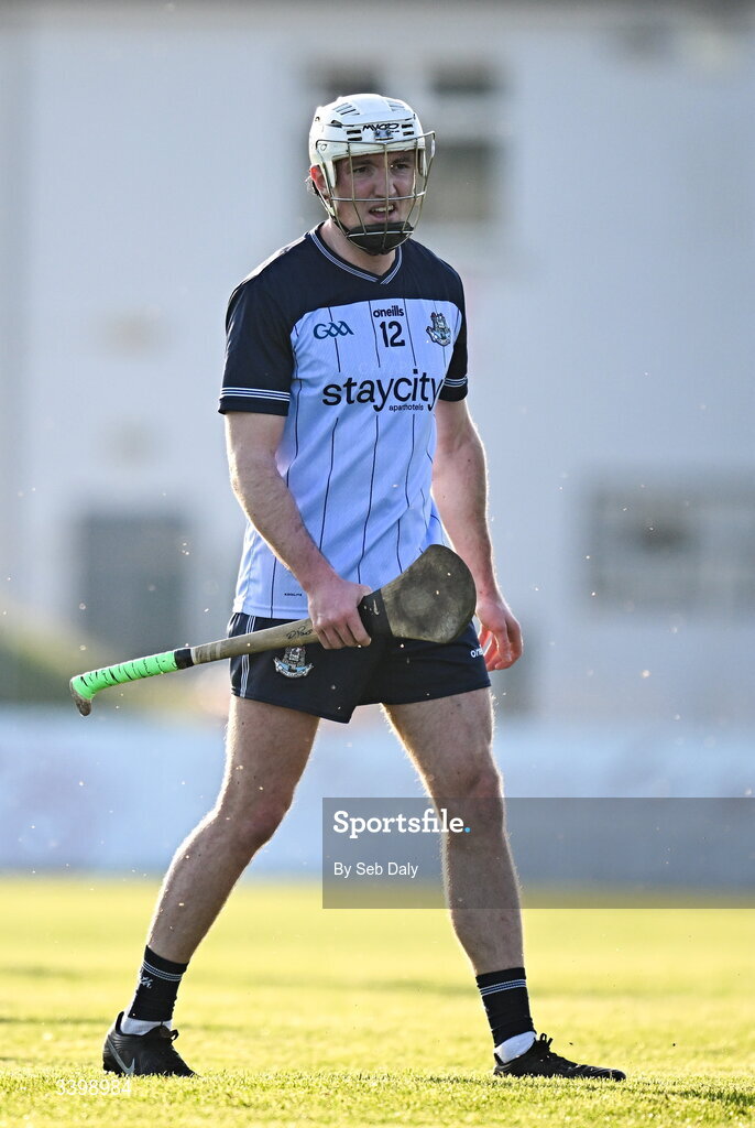 21 March 2026; Darragh Power of Dublin during the Allianz Hurling League Division 1B match between Carlow and Dublin at Netwatch Cullen Park in Carlow. Photo by Seb Daly/Sportsfile