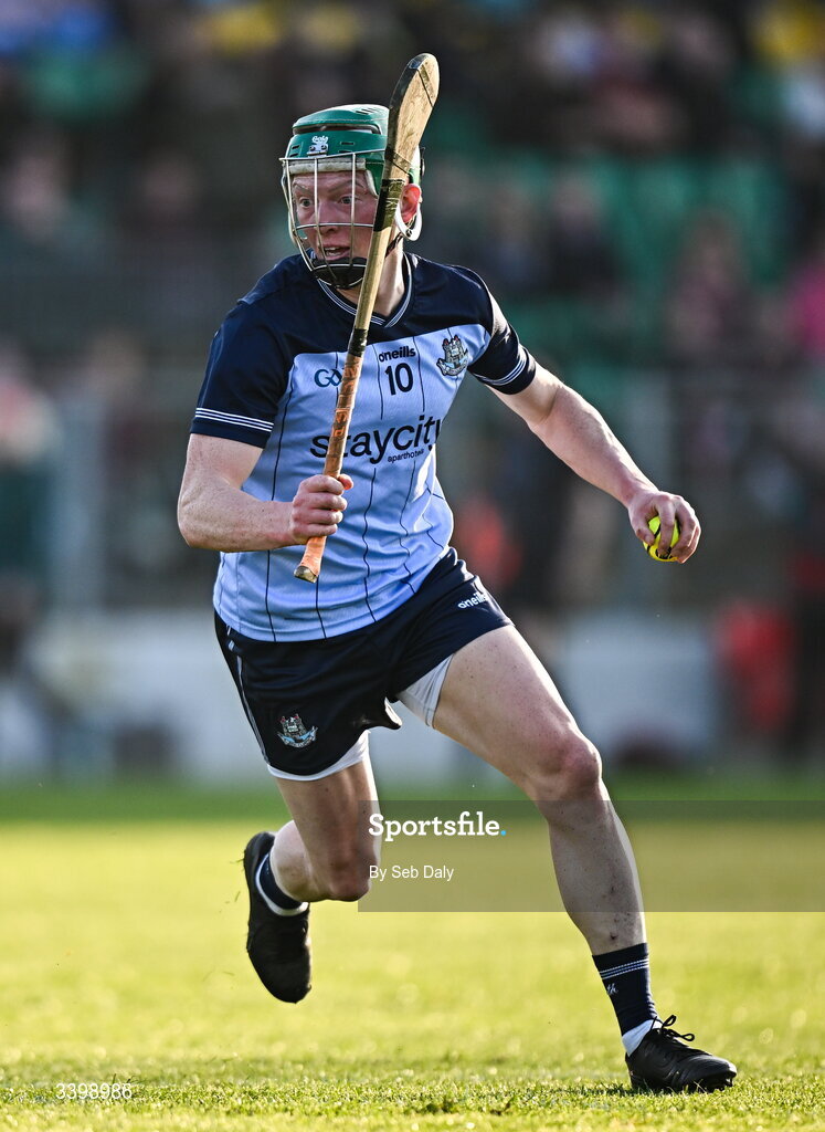 21 March 2026; Fergal Whitely of Dublin during the Allianz Hurling League Division 1B match between Carlow and Dublin at Netwatch Cullen Park in Carlow. Photo by Seb Daly/Sportsfile