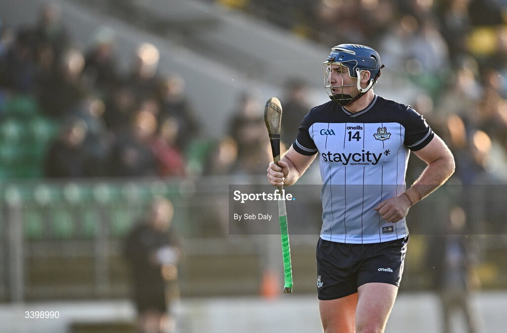 21 March 2026; John Hetherton of Dublin during the Allianz Hurling League Division 1B match between Carlow and Dublin at Netwatch Cullen Park in Carlow. Photo by Seb Daly/Sportsfile
