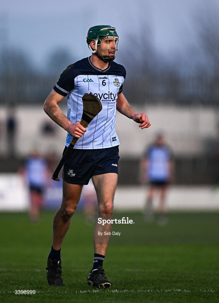 21 March 2026; Chris Crummey of Dublin during the Allianz Hurling League Division 1B match between Carlow and Dublin at Netwatch Cullen Park in Carlow. Photo by Seb Daly/Sportsfile