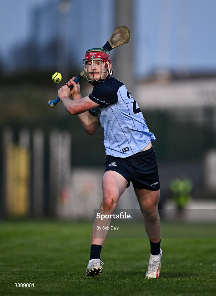 21 March 2026; Diarmaid Ó Dúlaing of Dublin during the Allianz Hurling League Division 1B match between Carlow and Dublin at Netwatch Cullen Park in Carlow. Photo by Seb Daly/Sportsfile