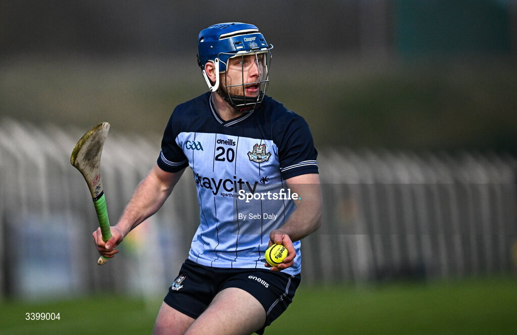 21 March 2026; Davy Keogh of Dublin during the Allianz Hurling League Division 1B match between Carlow and Dublin at Netwatch Cullen Park in Carlow. Photo by Seb Daly/Sportsfile