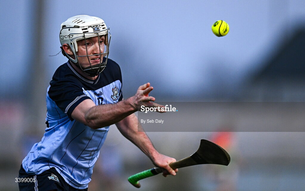 21 March 2026; Darragh Power of Dublin during the Allianz Hurling League Division 1B match between Carlow and Dublin at Netwatch Cullen Park in Carlow. Photo by Seb Daly/Sportsfile