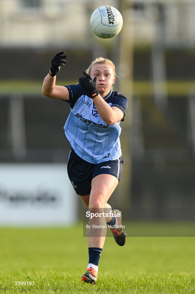 21 March 2026; Carla Rowe of Dublin during the Lidl Ladies National Football League Division 1 Round 6 match between Galway and Dublin at Tuam Stadium in Tuam, Galway. Photo by Stephen McCarthy/Sportsfile