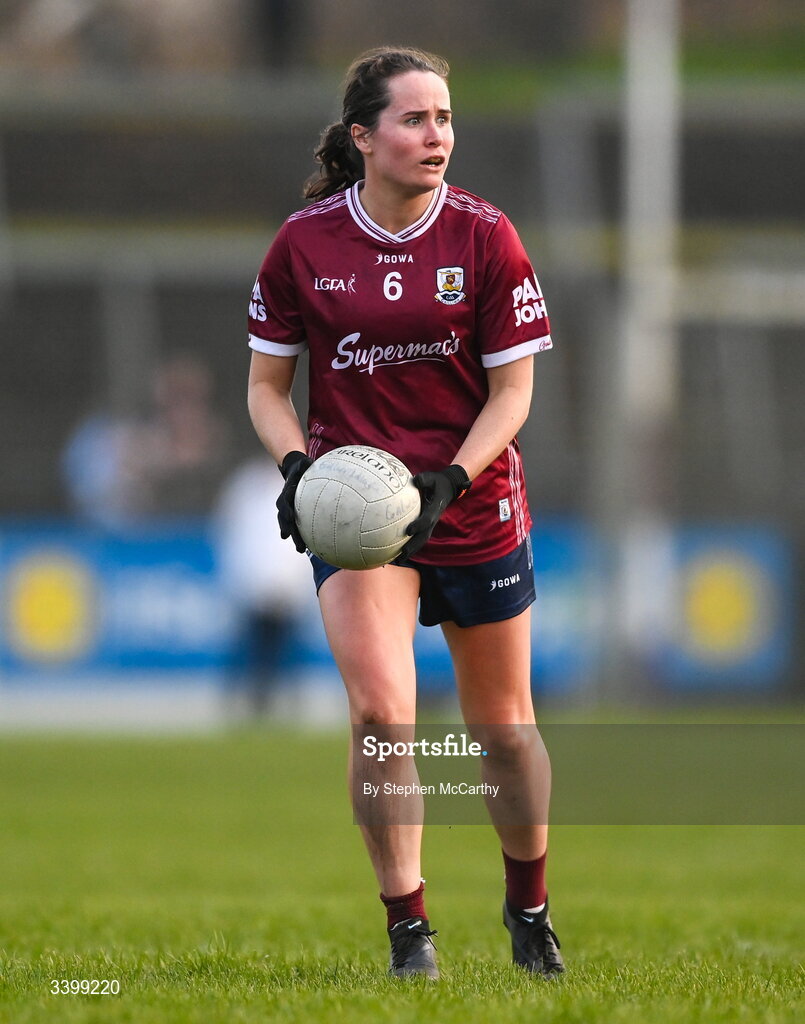 21 March 2026; Nicola Ward of Galway during the Lidl Ladies National Football League Division 1 Round 6 match between Galway and Dublin at Tuam Stadium in Tuam, Galway. Photo by Stephen McCarthy/Sportsfile