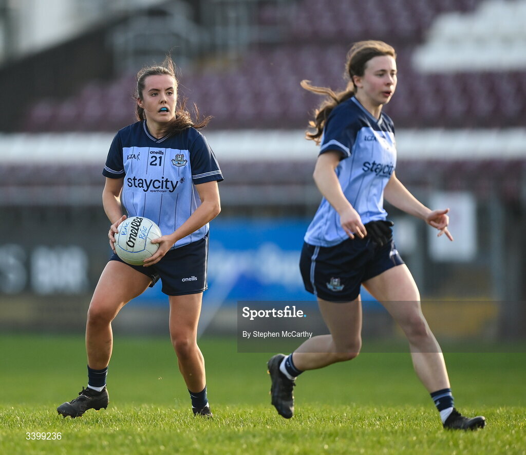 21 March 2026; Annabelle Timothy of Dublin during the Lidl Ladies National Football League Division 1 Round 6 match between Galway and Dublin at Tuam Stadium in Tuam, Galway. Photo by Stephen McCarthy/Sportsfile