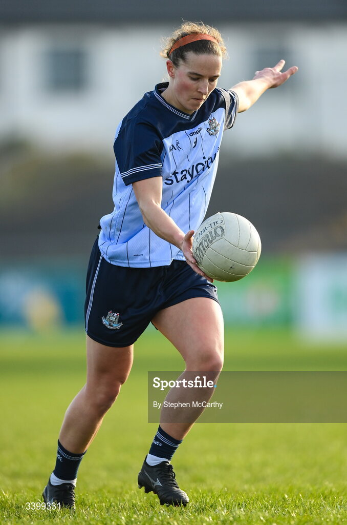 21 March 2026; Orlagh Nolan of Dublin during the Lidl Ladies National Football League Division 1 Round 6 match between Galway and Dublin at Tuam Stadium in Tuam, Galway. Photo by Stephen McCarthy/Sportsfile
