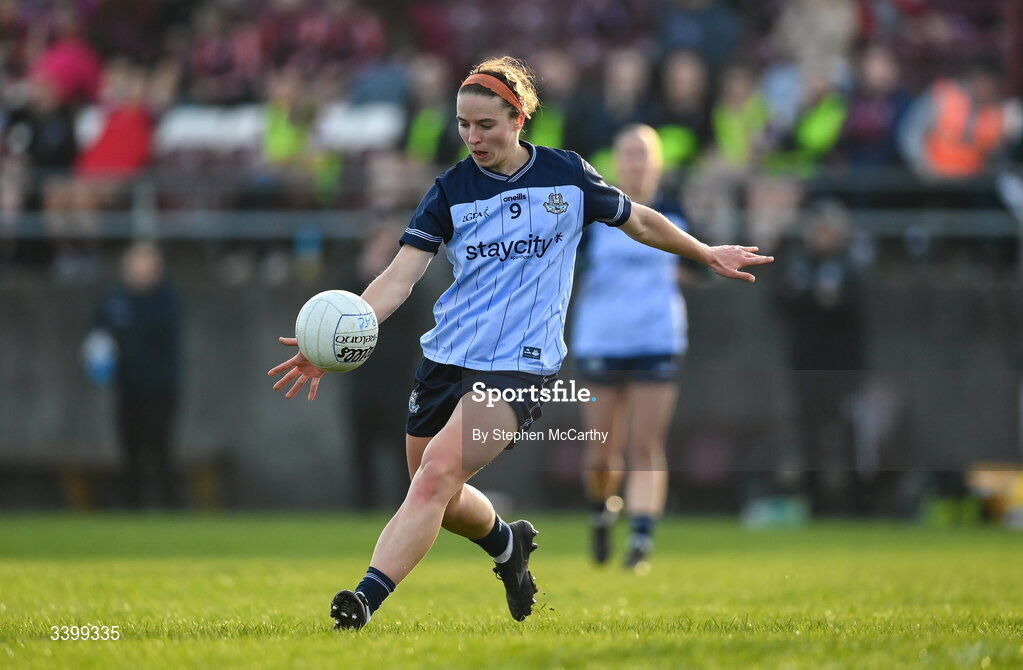 21 March 2026; Orlagh Nolan of Dublin during the Lidl Ladies National Football League Division 1 Round 6 match between Galway and Dublin at Tuam Stadium in Tuam, Galway. Photo by Stephen McCarthy/Sportsfile